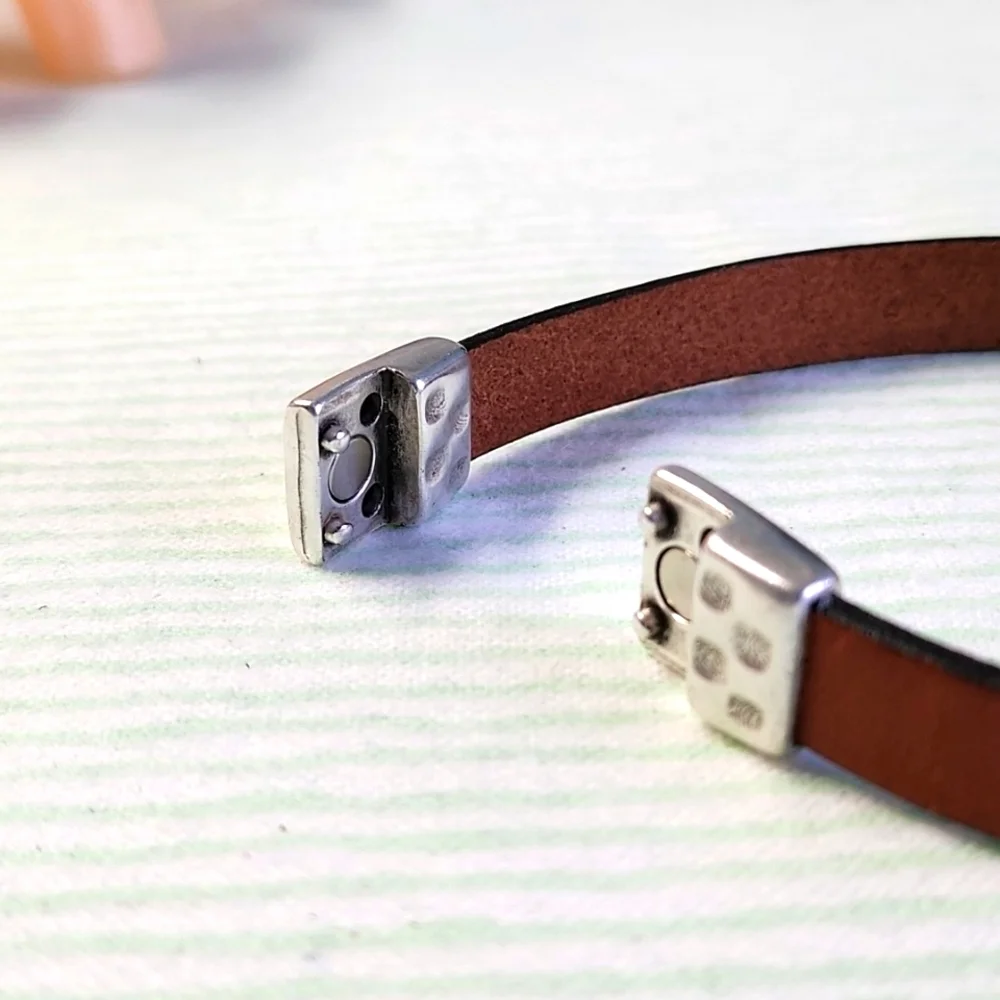 Men's Genuine Leather Bracelet!